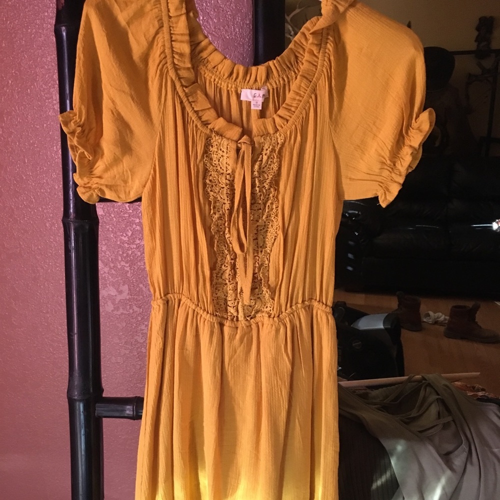 Off shoulder dress